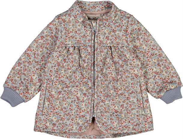 Wheat - Thermo Jacket Loui Baby // Ink Flowers, termojakke, thermojakke, thermotøj, termotøj, termo, thermo, jakke, pigejakke