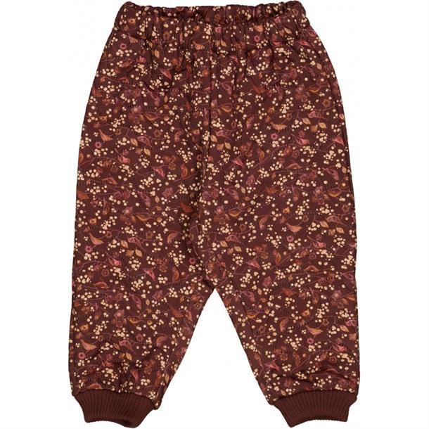 Wheat - Thermo pants Alex // burgundy, termobukser, skibukser, overtræksbukser, thermobukser, termo, thermo