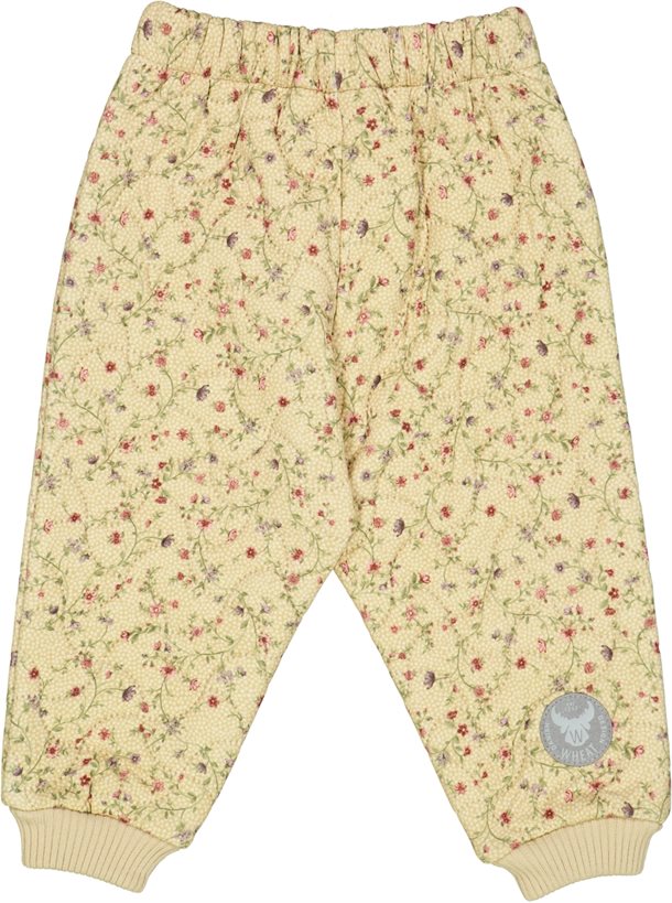 Wheat - Thermo pants Alex // burgundy, termobukser, skibukser, overtræksbukser, thermobukser, termo, thermoWheat - Termo bukser Alex Baby //Flower vine