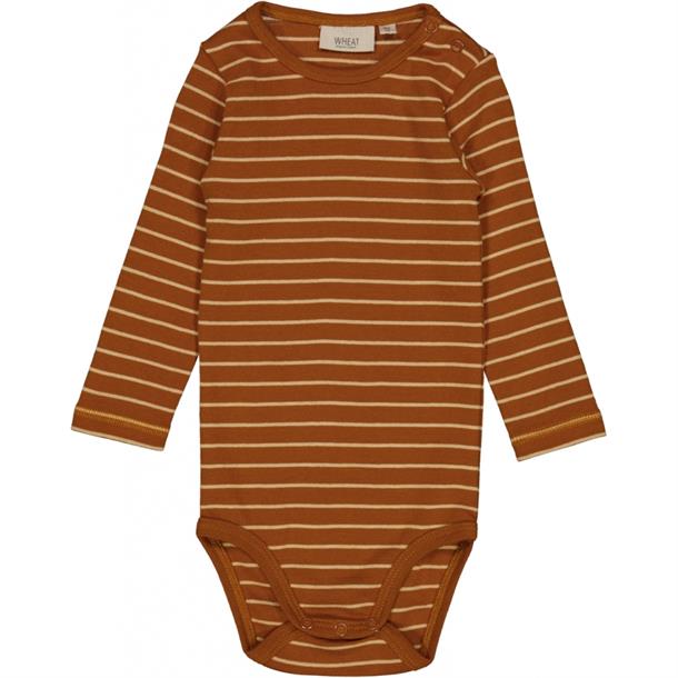 Wheat - body plain // linen sailor, body, bodystocking, sparkedragt, babytøj, dreng, nyfødt.