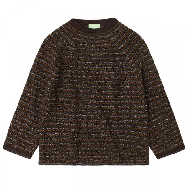 Fub - Highneck Crew - mocca melange