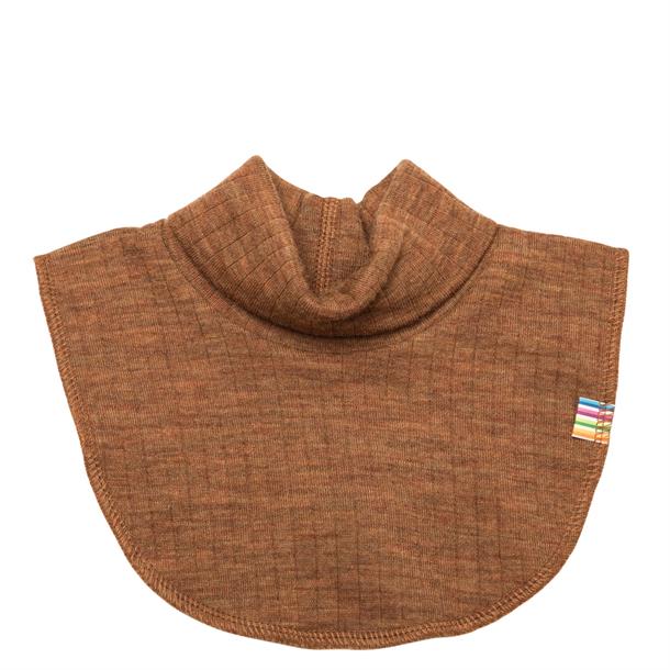 Uld halsedisse, uldkrave, Joha uldkrave, Joha uld halsedisse , polo neck, Joha wool,  Caramel melange, halstørklæde