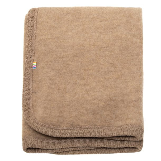 Joha - uld plaid  Beige  75cm X 100cm - Beige