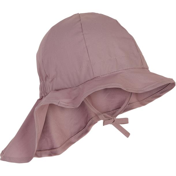 Mikk-Line - UV Solhat m lang nakke//Twillight Mauve