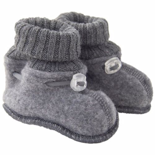 Mikk-Line Uld Booties, Grå