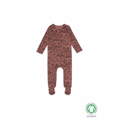 Soft Gallery - Bodysuit m. fod // Owl Burlwood