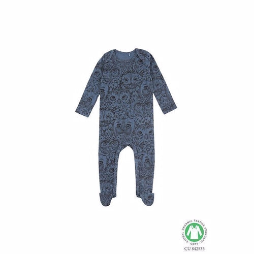 Soft Gallery - Bodysuit m. fod // Owl Orion Blue