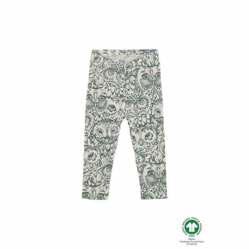 Soft Gallery - Baby Paula Leggings // Limited Owl Green