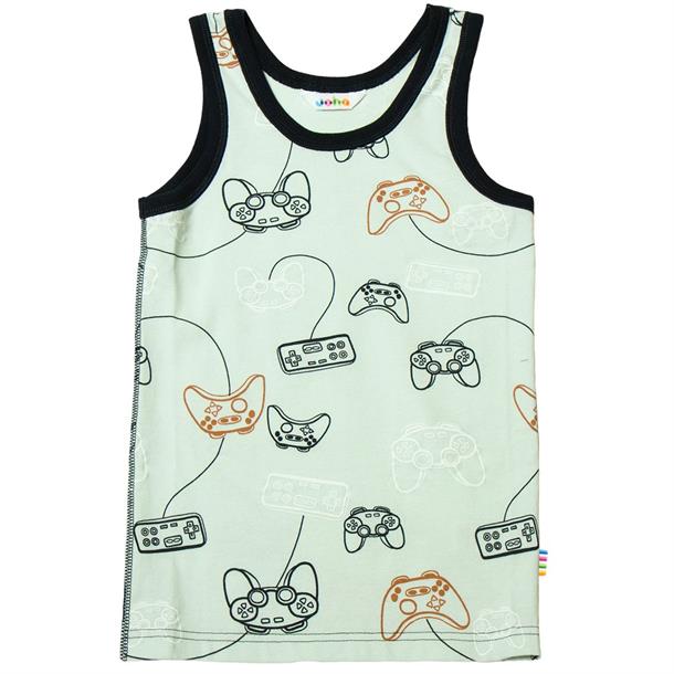 Joha Bodystocking rosa med korte ærmer