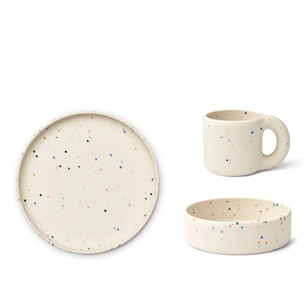 Liewood - CAMREN PORCELÆNSSTEL - SPLASH DOTS / MIST