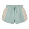 Liewood - Altrud Sweatshorts -  Ice blue / Sandy