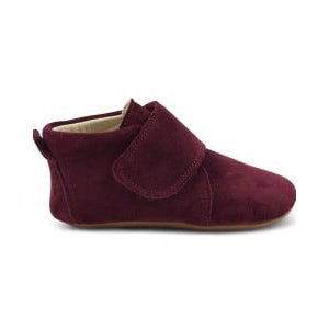 PomPom Starter Bodeaux Suede, baby starter sko, sutsko, ruskind sutsko