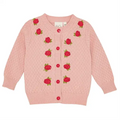 Floess - Aya Cardigan - Warm Pink