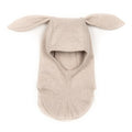 Huttelithut, elefanthue, hue, drengehue, pige hue, hue med kaninører, balaclava, huttelihut babybun elefanthue m/kanin ører camel, pigehue, brun, beige, beige melange, kaninører, babybun, huttelihut babybun elefanthue bomuld kaninører camel, Huttelihut - BabyBun Elefanthue w/rabbit ears i bomuld // camel.