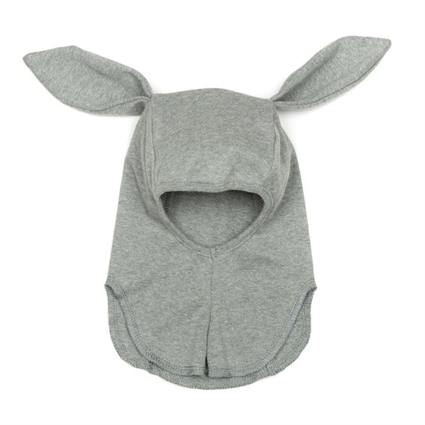 Huttelithut, elefanthue, hue, drengehue, drenge hue, hue med kaninører, balaclava, huttelihut babybun elefanthue m/kanin ører eucalyptus, blå, grøn, eucalyptus, kaninører, babybun, huttelihut babybun elefanthue bomuld kaninører eucalyptus, Huttelihut - BabyBun Elefanthue w/rabbit ears i bomuld // eucalyptus.