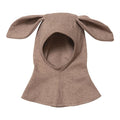 Huttelihut - TEDDY Elefanthue i uld fleece - Caramel, Huttelithut, elefanthue, hue med ører,  hue, Huttelihut hue, hue med bjørneører, uld fleece hue, Ash Rose