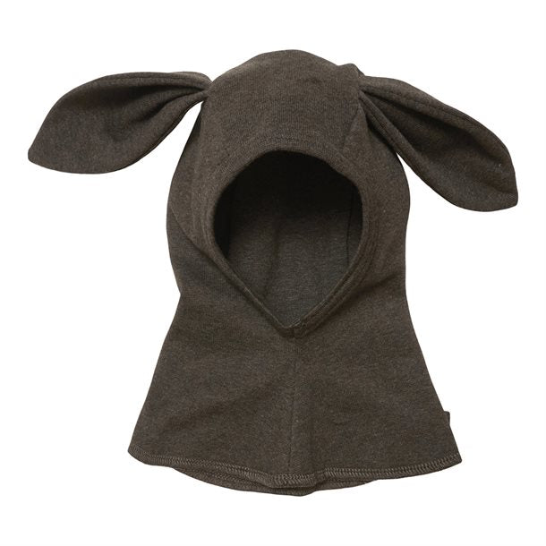 Huttelihut - TEDDY Elefanthue i uld fleece - Caramel, Huttelithut, elefanthue, hue med ører,  hue, Huttelihut hue, hue med bjørneører, uld fleece hue, Brown