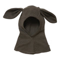 Huttelihut - TEDDY Elefanthue i uld fleece - Caramel, Huttelithut, elefanthue, hue med ører,  hue, Huttelihut hue, hue med bjørneører, uld fleece hue, Brown