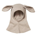 Huttelihut - TEDDY Elefanthue i uld fleece - Caramel, Huttelithut, elefanthue, hue med ører,  hue, Huttelihut hue, hue med bjørneører, uld fleece hue, Camel