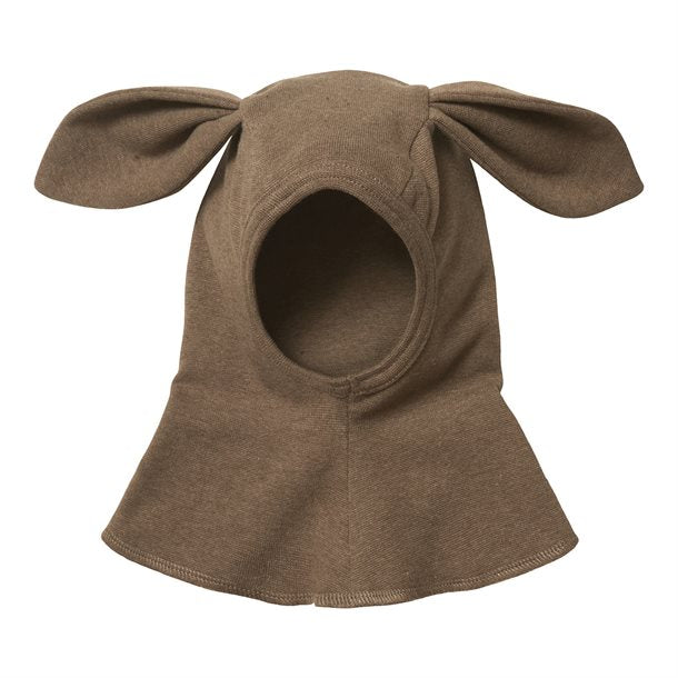 Huttelihut - TEDDY Elefanthue i uld fleece - Caramel, Huttelithut, elefanthue, hue med ører,  hue, Huttelihut hue, hue med bjørneører, uld fleece hue, Molé