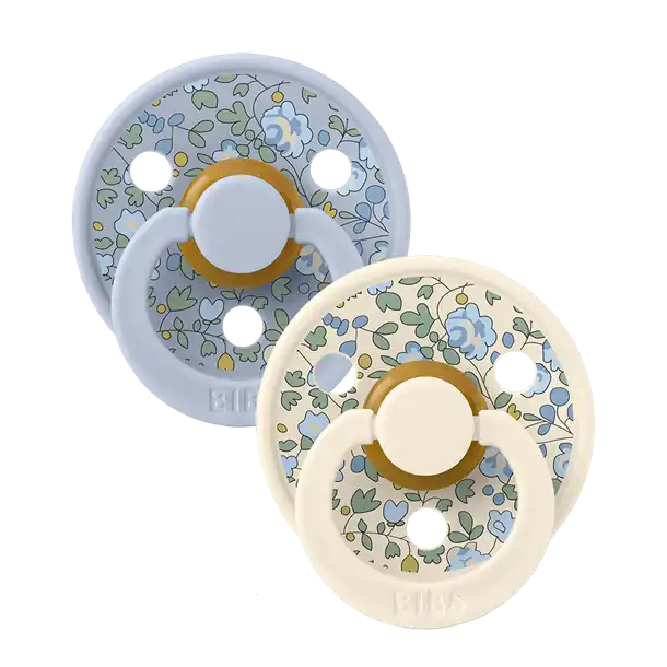 Sutter, Bibs, Bibssutter, Pacifier, Sut, Naturgummi, naturgummisut, Rund sut,Colour,Latex, 2Pack,Colour ,Ivory, Sage