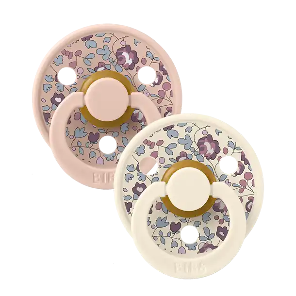 Sutter, Bibs, Bibssutter, Pacifier, Sut, Naturgummi, naturgummisut, Rund sut,Colour,Latex, 2Pack,Colour ,Ivory, Sage