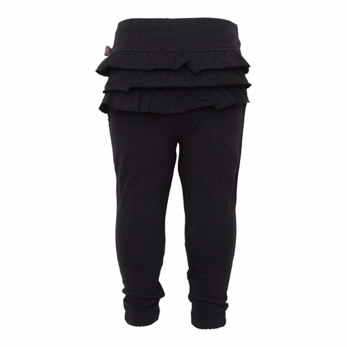 Little Wonders sorte flæse leggins, sorte leggings