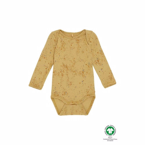 Body, Bodier, Bodies, Mini Splash, Soft Gallery Soft Home, Mini splash Bob body, Fluffy Sky Cream, Soft Gallery's nye print, nyt print, babytøj, baby shower gave, god gaveide, limited, fall leaf, Soft Gallery LIMITED Bob Body, fall leaf AOP, print