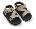 Liewood Bre Sandals , Liewood Bre Sandals - Glitter multi silver, Liewood - Blumer sandaler//Panda stone grey