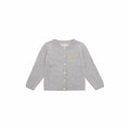 Soft gallery - carrie cardigan // grey melange, grå, cardigan, bluse, trøje, basic, basis, basistøj, bluse, unisex, kønsneutral, ugle