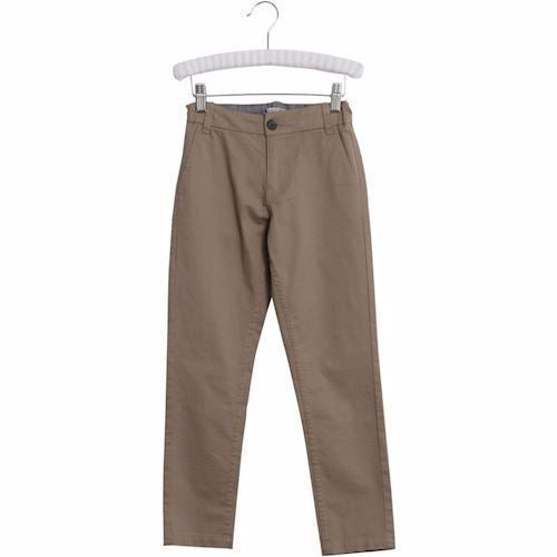 chino slim bukser, wheat bukser , drenge bukser, lærredsbukser, WHEAT chino buks slim rock
