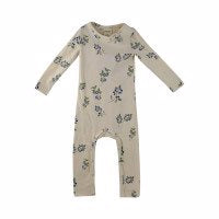 Petit Piao - jumpsuit LS Printed // blueberry, heldragt, sparkedragt, babydragt, jumpsuit, buksedragt