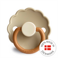 FRIGG Daisy - Round Silicone Pacifier - Desert
