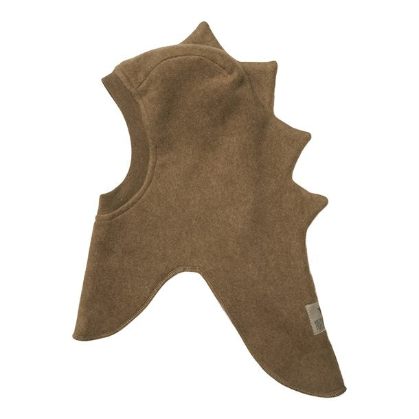 Huttelihut - TEDDY Elefanthue i uld fleece - Caramel, Huttelithut, elefanthue, hue med ører,  hue, Huttelihut hue, hue med bjørneører, uld fleece hue, Molé