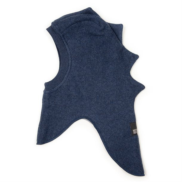 Huttelihut - TEDDY Elefanthue i uld fleece - Caramel, Huttelithut, elefanthue, hue med ører,  hue, Huttelihut hue, hue med bjørneører, uld fleece hue, Navy