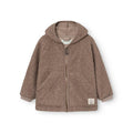 Mini A Ture - MATLIFF teddyfleece jacket. GRS - Grey brown