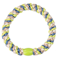 Bon dep kknekki, hår elastikker, elastik armbånd, Indigo Lime glitter