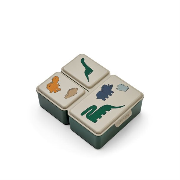 Liewood - Neil tudekop i silikone 150 ML - Splash dots / Sea shell