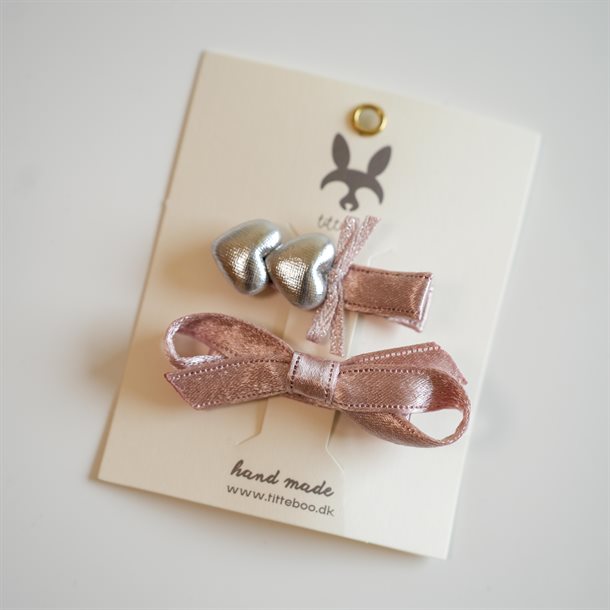 Titteboo -Love Stof Hårnåle - Red Scarlet