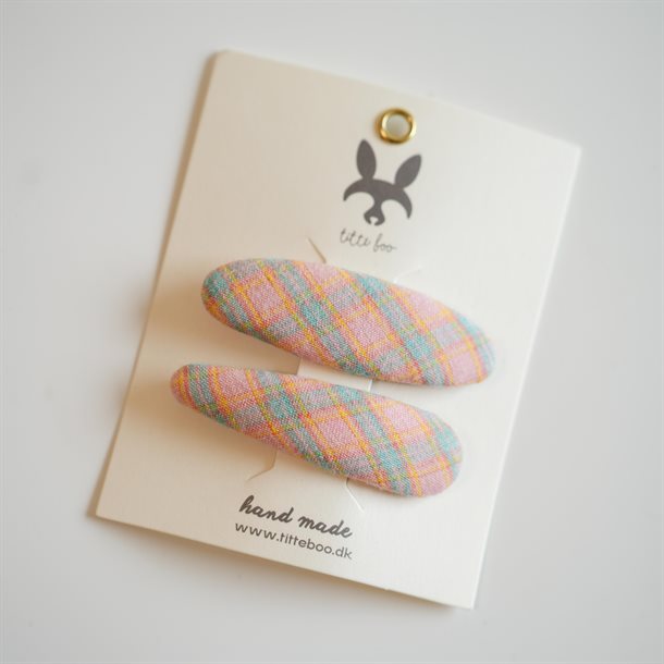 Titteboo -Love Stof Hårnåle - Red Scarlet