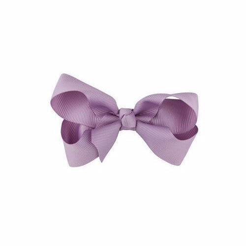 baby sløjfer, Grosgrain sløje, Bows by stær hårsløjfe, pige hårpynt, Vanilla, dusty lilla