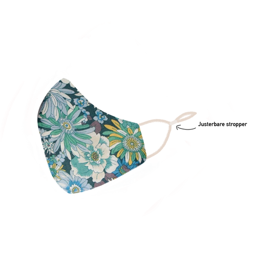 Bow´s by Stær stof mundbind//sort + 1 filter