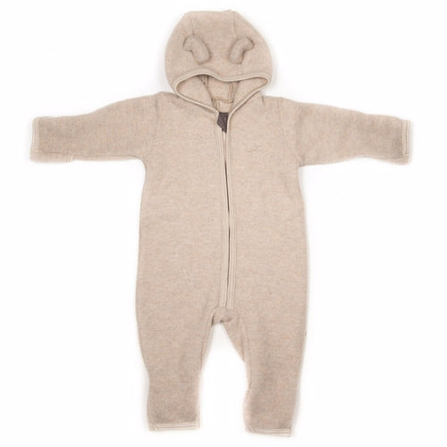 Huttelithut, elefanthue, hue, drengehue, hue med ører, balaclava, hh20-1-5, huttelihut plys elefanthue m/ører nougat, pigehue, brun, beige, beige melange, kaninører, bunbun, huttelihut bunbun elefanthue fleece kaninører dusty rose, lyserød, fleecehue, fleece