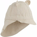 Liewood Eric sun hat sea blue, sommerhat solhat, børne hat, babyhat
