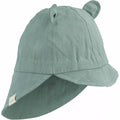 Liewood Eric sun hat sea blue, sommerhat solhat, børne hat, babyhat