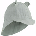Liewood Eric sun hat sea blue, sommerhat solhat, børne hat, babyhat