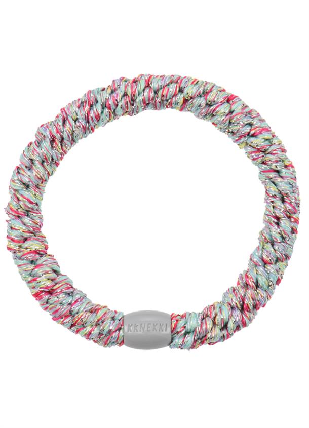 Kknekki hår elastik, knekki , kneki, teenage elastik, Kknekki armbånd, Black Unicorn Glitter