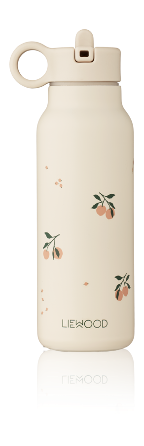 Børn drikkeflaske fra Liewood, Liewood - Falk vandflaske (350 ml.) - Peach  Sea shell mix

Falk vandflasken er lavet af det bedste kvalitetsstål på markedet – førsteklasses 18/8-stål. Den er isoleret og holder indholdet både koldt og varmt.