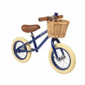 Banwood, løbecykel, balance cykel, retrobørne cykel, retrocykel, børne cykel, Banwood First Go, barnecykel, Red Rød, Navy Blue Blå, White Hvid, Pink, Vanilla