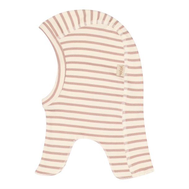balaclava, hue, elefanthue, bomuldshue,Adobe Rose/Offwhite